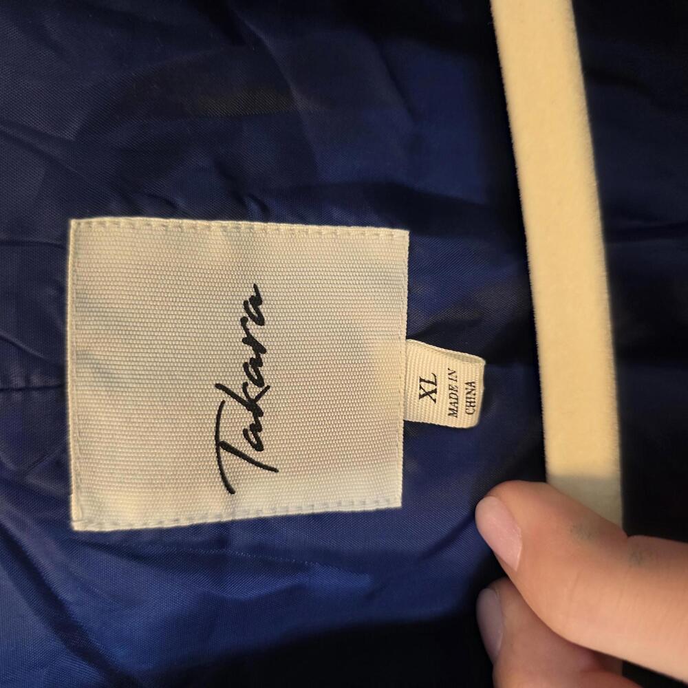 Takara Women's Royal Blue Blazer Jacket-XL NWT - Picture 2 of 9